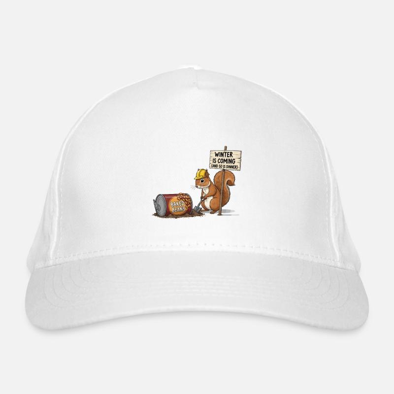 Cooles Eichhörnchen Bio-Baseballkappe