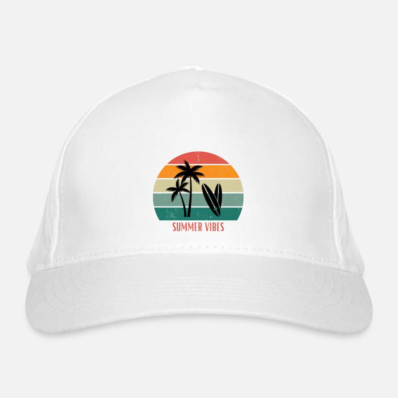 Summer Vibes Organic Baseball Cap