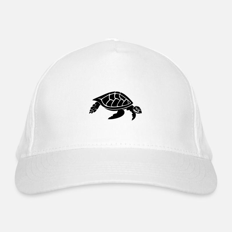 Schildkröte Bio-Baseballkappe