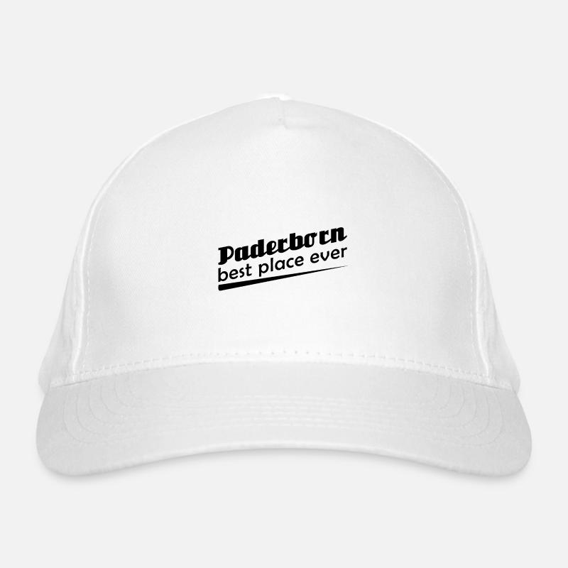 Paderborn - Stadt best place ever Bio-Baseballkappe