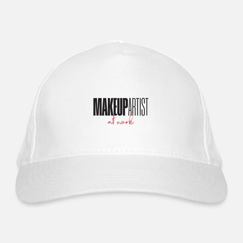 Maquilleuse Maquilleuse au travail Casquette classique bio
