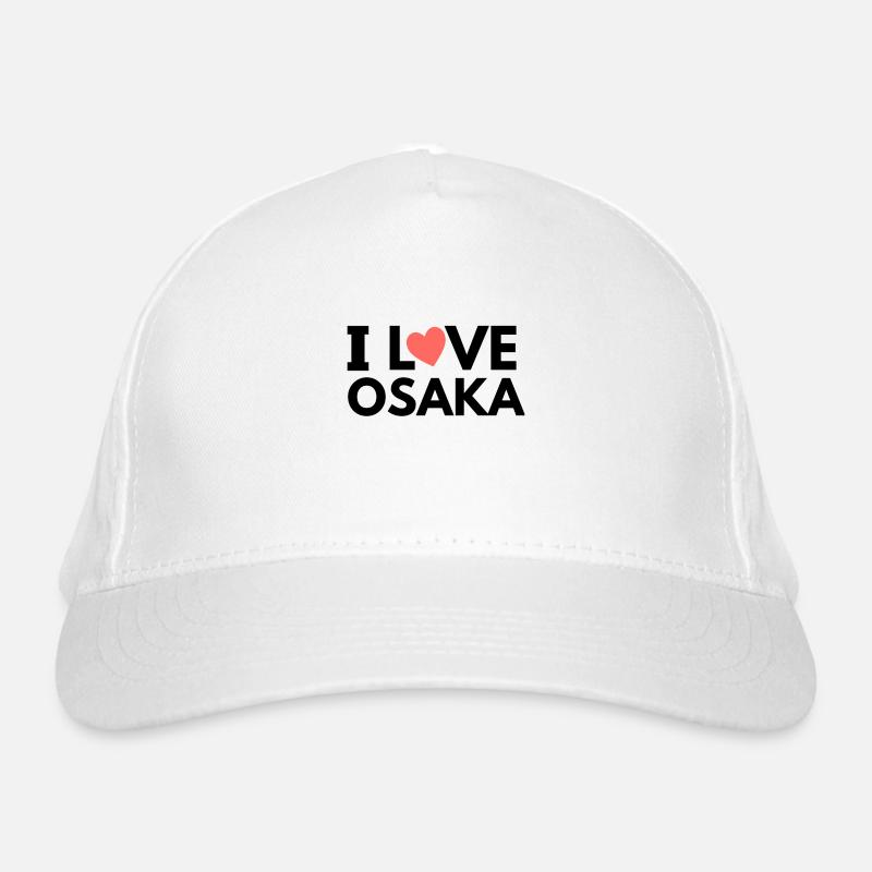 i love osaka Bio-Baseballkappe