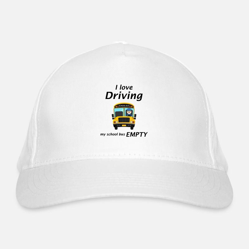 Schulbusfahrer lustiges Geschenk Bio-Baseballkappe