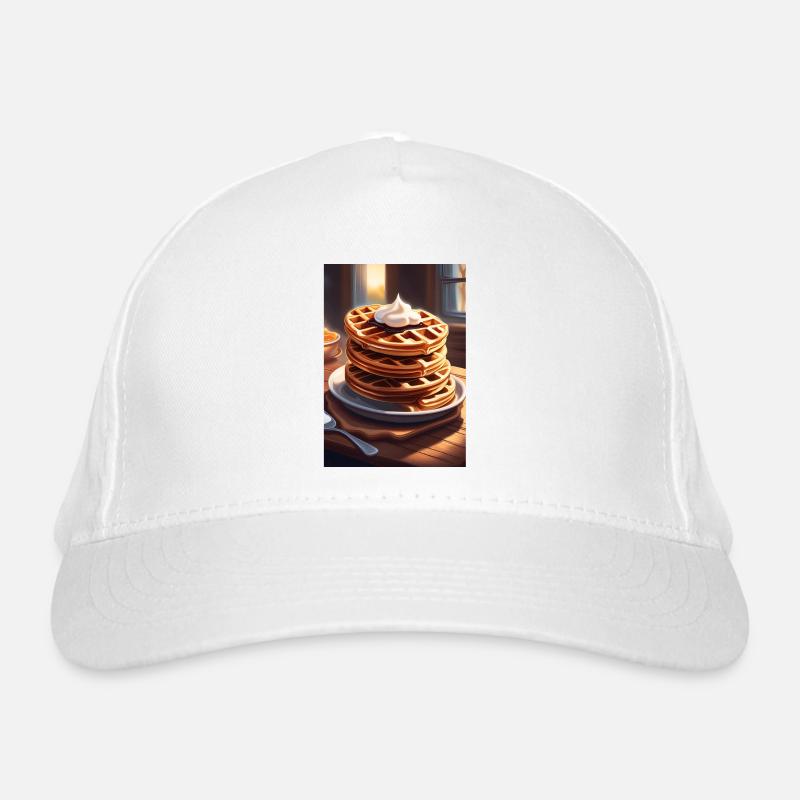 Stapel Pfannkuchen Bio-Baseballkappe