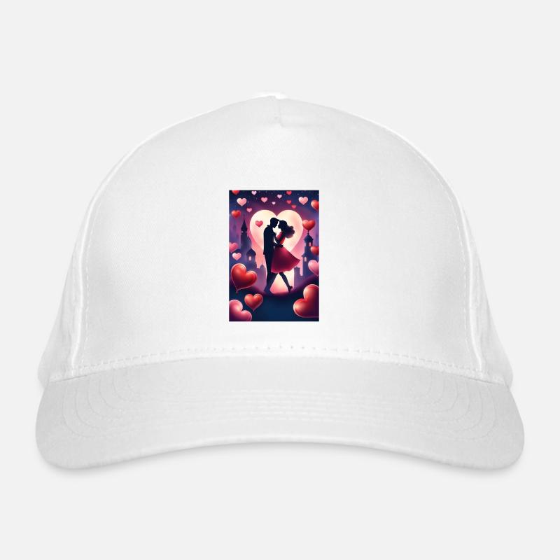 A couple in love Organic Baseball Cap