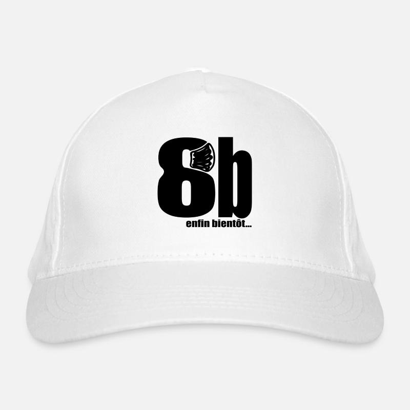 8b endlich bald Bio-Baseballkappe