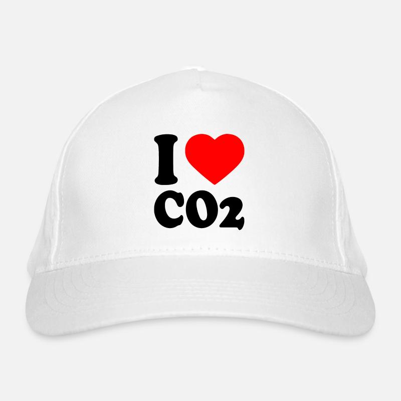 I love co2 Casquette classique bio