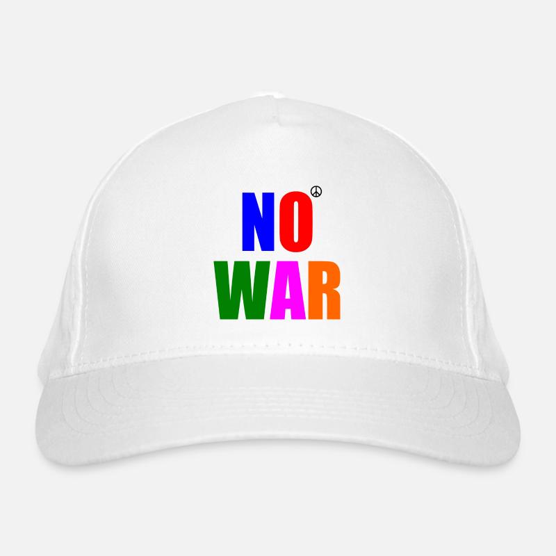 No war Organic Baseball Cap