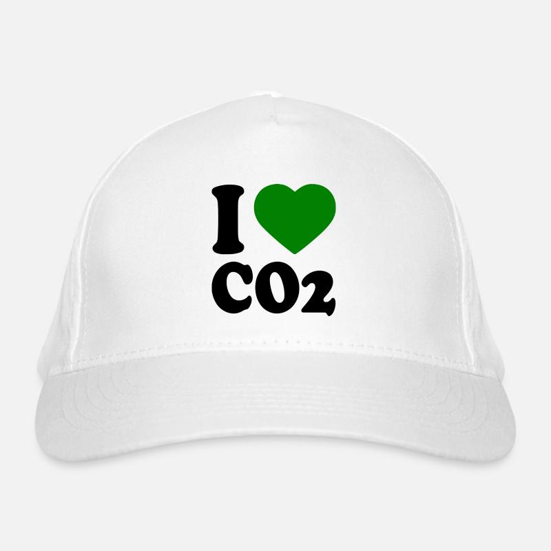 I love co2 Casquette classique bio