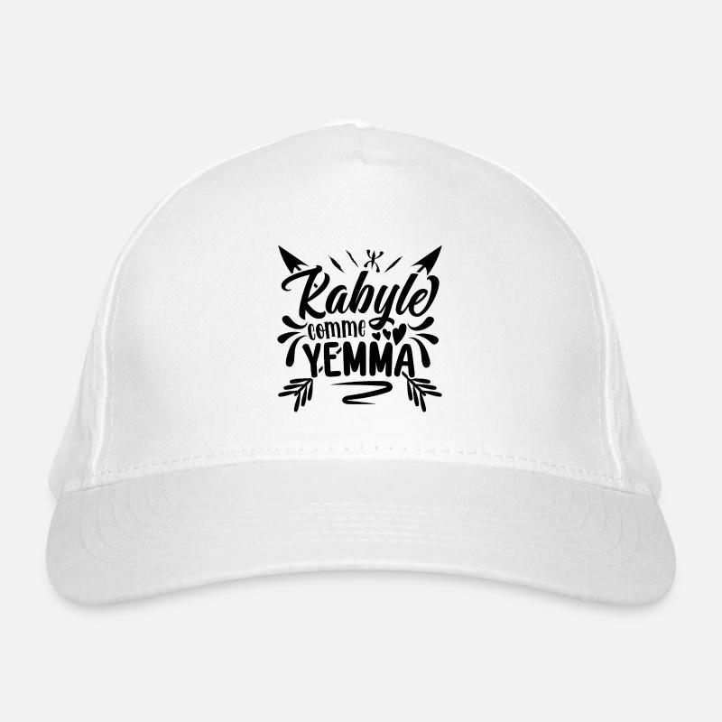 Kabyle as yemma Organic Baseball Cap
