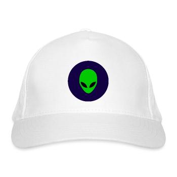 Alien - Organic Baseball Cap - white - Front