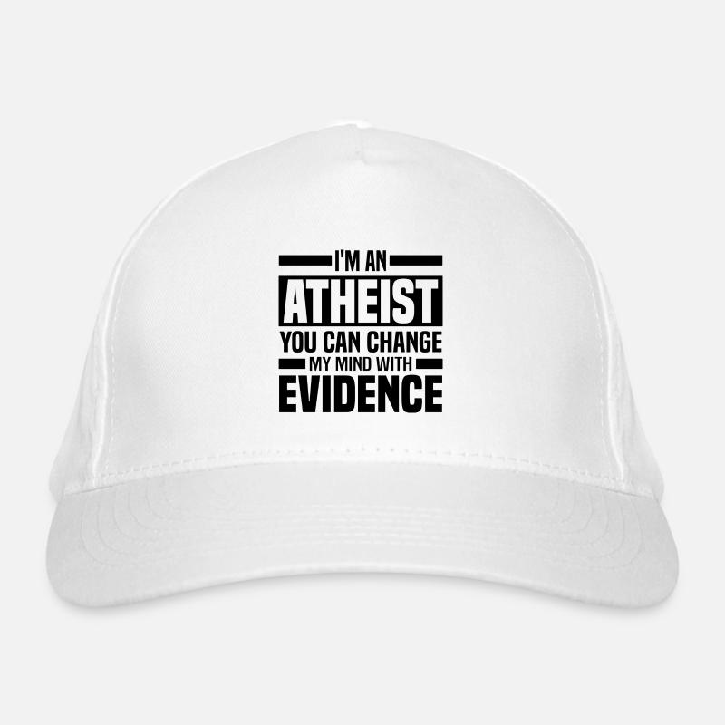 Atheism Organic Baseball Cap