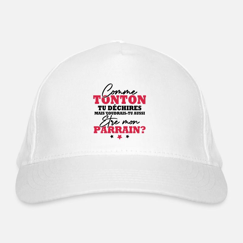 Tonton et parrain Casquette classique bio