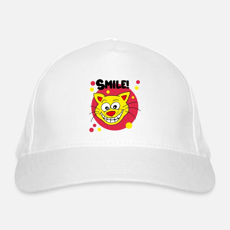 Smile! Bio-Baseballkappe