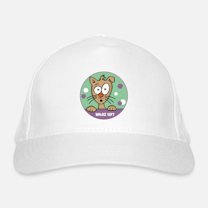 Whaz up? Bio-Baseballkappe