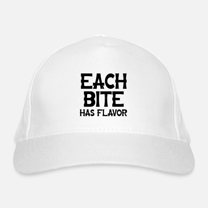 Chaque bouchée a de la saveur Casquette classique bio