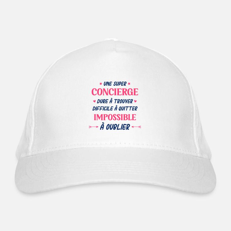 sUPER concierge Casquette classique bio