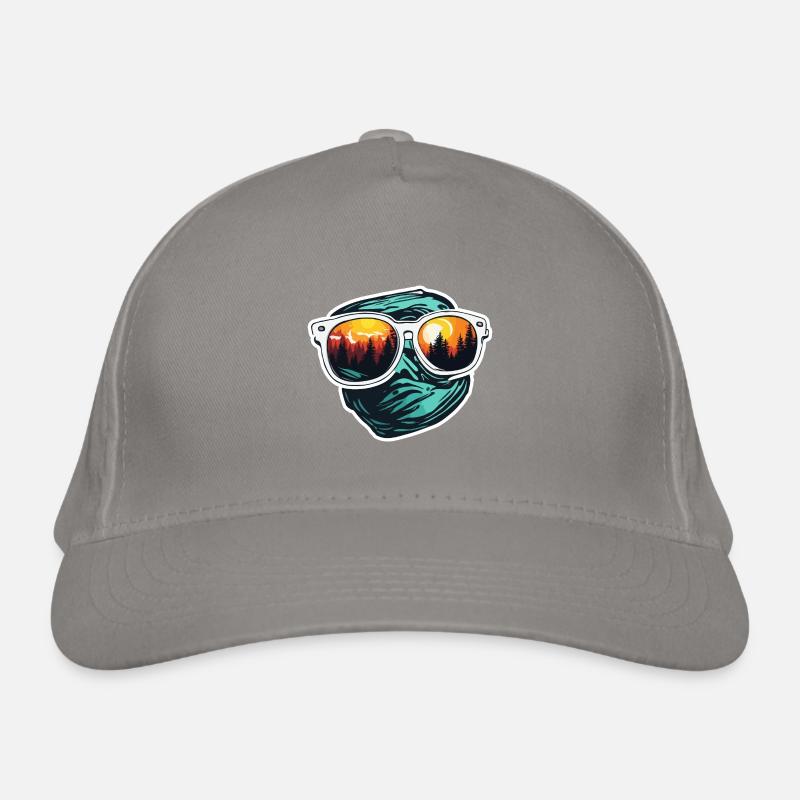 Sunglasses / Reflection / Forest / Reflection Organic Baseball Cap