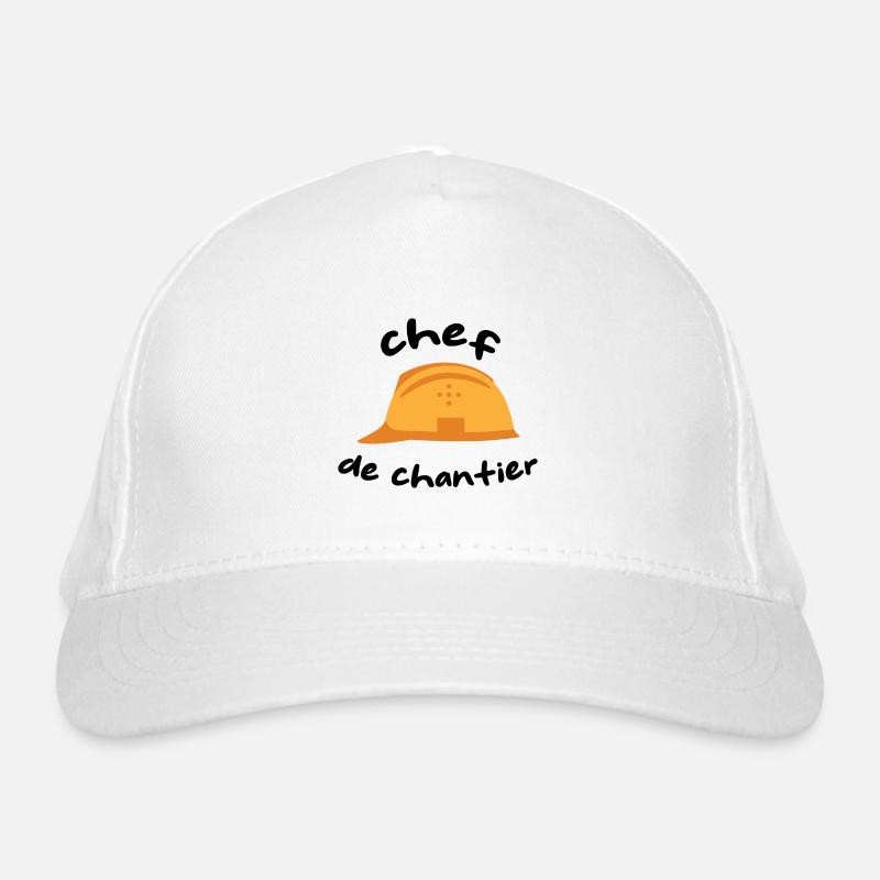 Chef de chantier Casquette classique bio