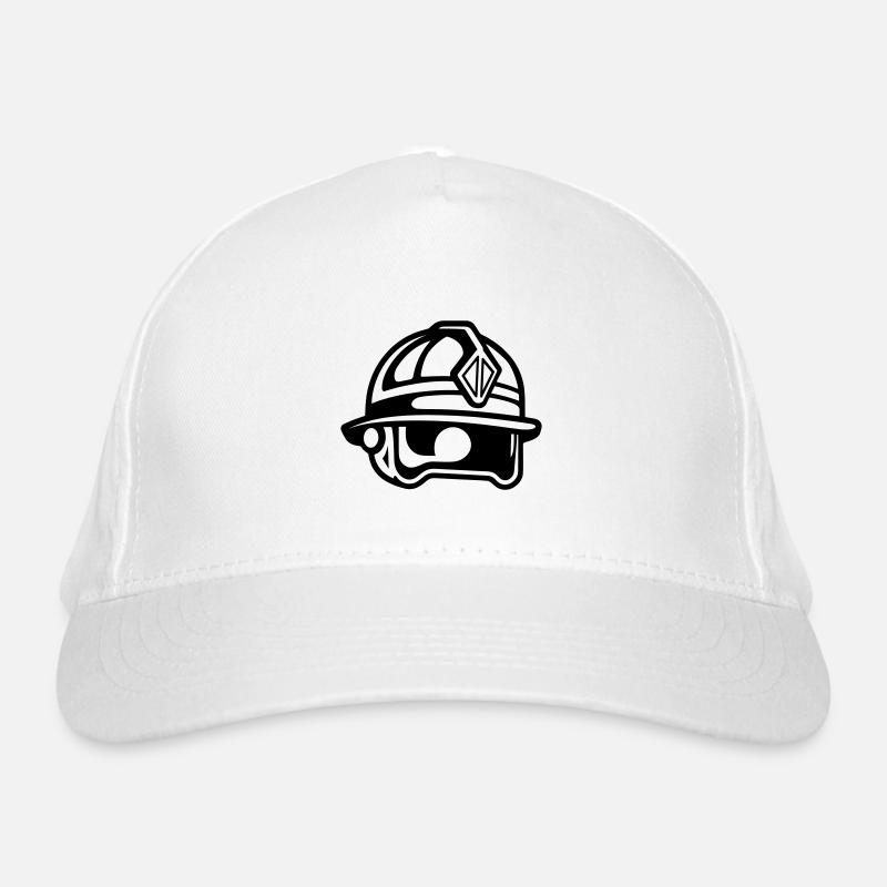 firefighter's helmet Organic Baseball Cap