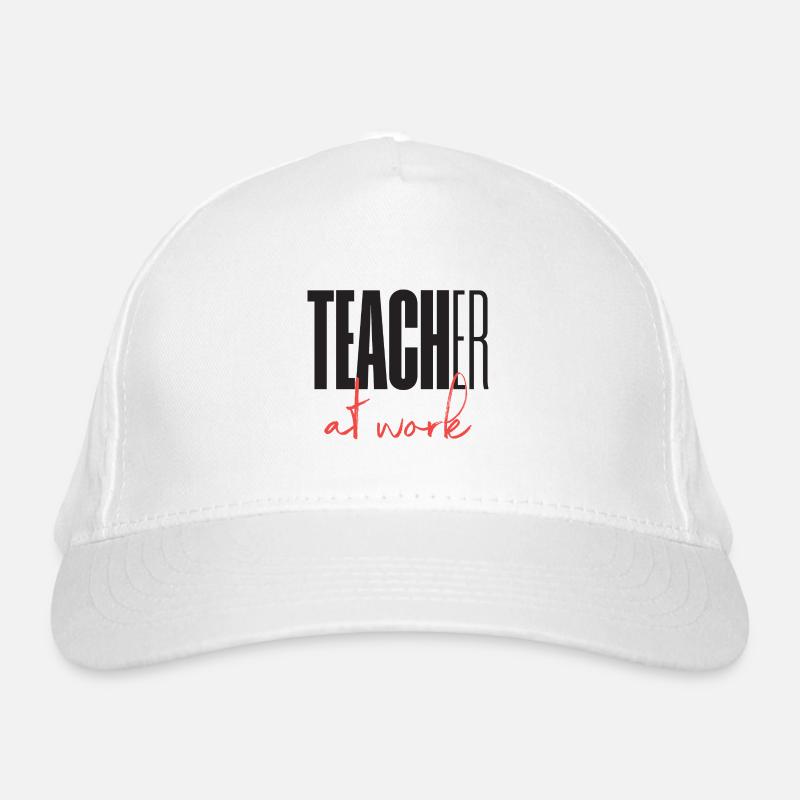 Teacher at work Bio-Baseballkappe