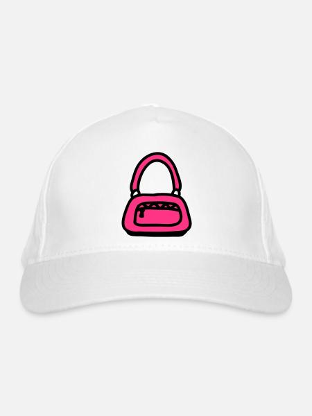 Sac à main - Casquette classique bio - blanc - Devant