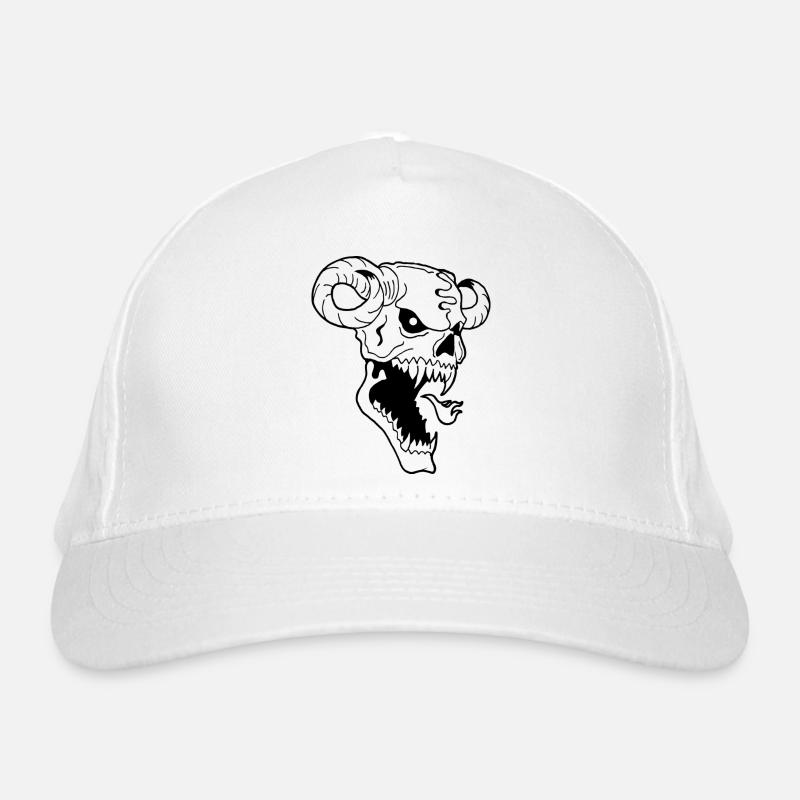 Skull Casquette classique bio