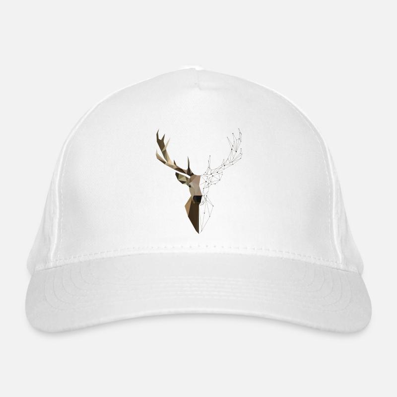Cerf géométrique Casquette classique bio