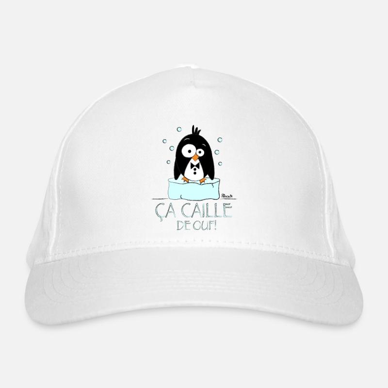 Manchot "Ça"Caille" Casquette classique bio