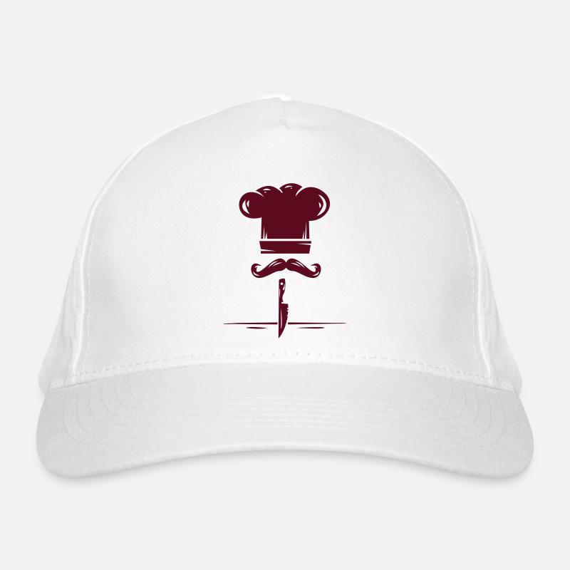 logo Küche Bio-Baseballkappe