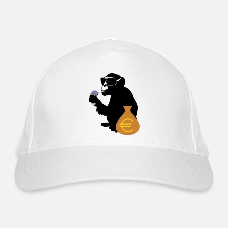euro monkey Bio-Baseballkappe