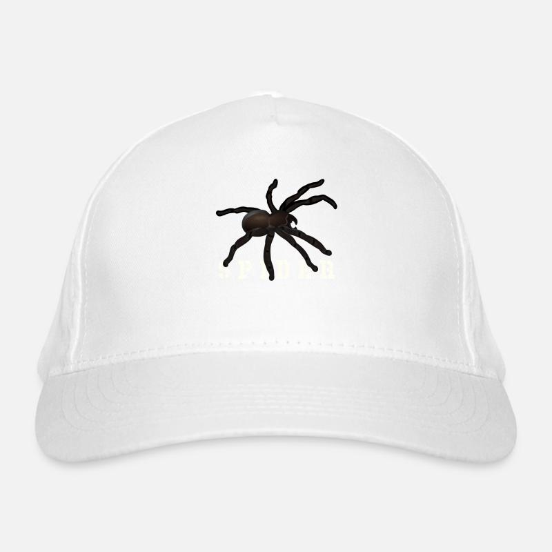 Spinne Bio-Baseballkappe