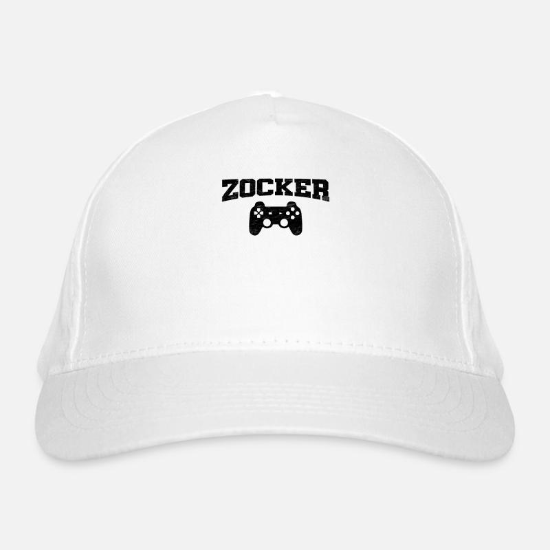 Zocker Bio-Baseballkappe