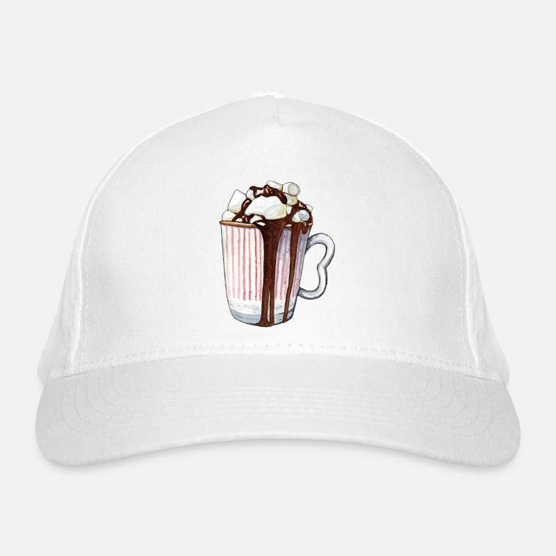 Marshmallow Kakao Bio-Baseballkappe