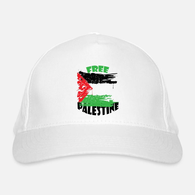 freies Palästina Bio-Baseballkappe
