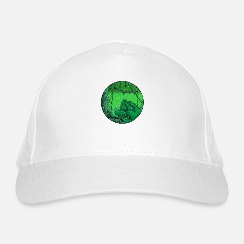Rainforest tropics environmental protection nature climate change Organic Baseball Cap