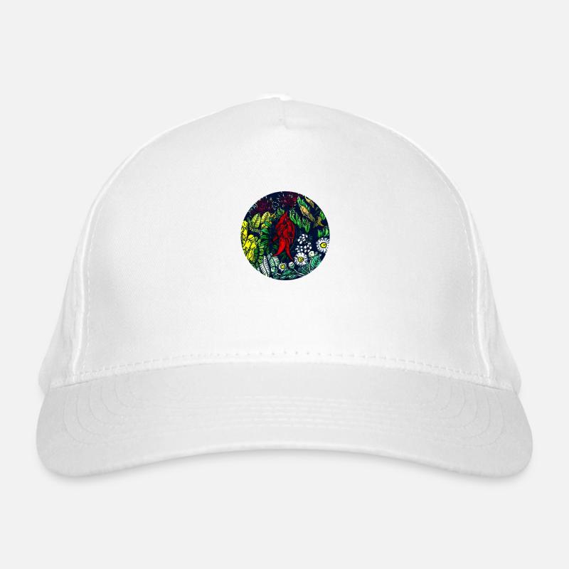 Rainforest tropics environmental protection nature climate change Organic Baseball Cap