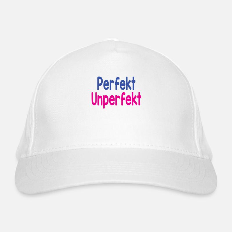 Perfekt - Unperfekt Bio-Baseballkappe