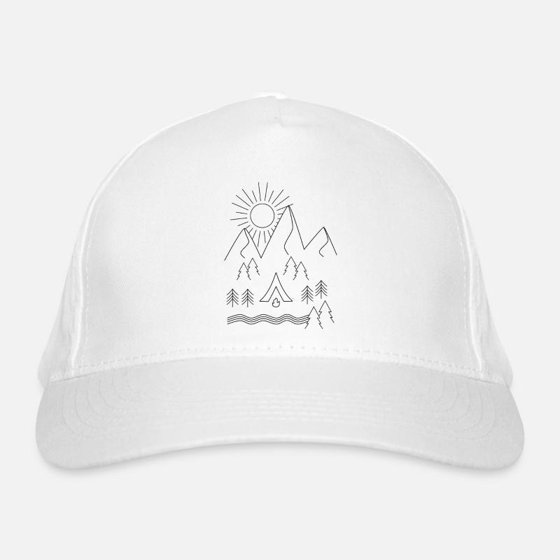 Camping Casquette classique bio