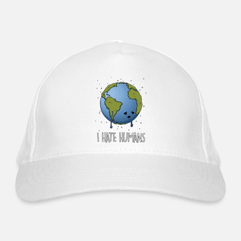 Hate humans Casquette classique bio