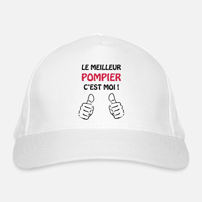 Pompier / Feu / Sécurité / Pompière / Urgences Organic Baseball Cap