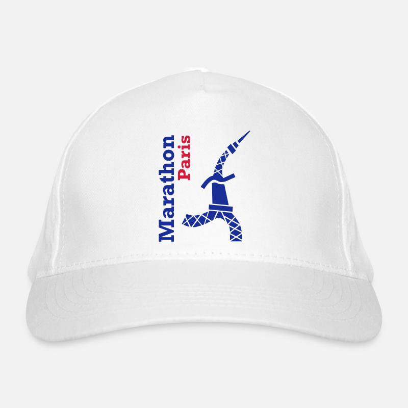 paris_marathon_eiffeltour Bio-Baseballkappe