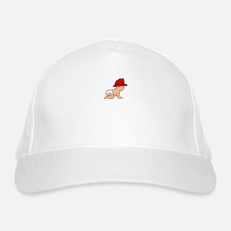 Bébé pompier bébé pompier Casquette classique bio