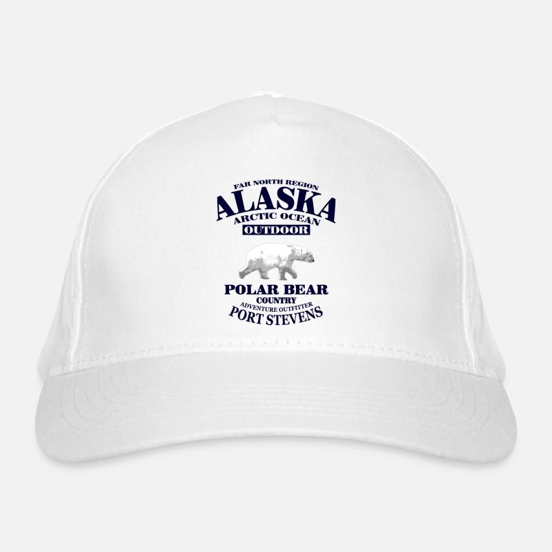 Alaska - Polar Bear Bio-Baseballkappe