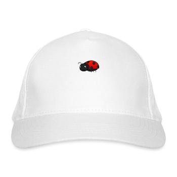 Ladybug ladybug - Organic Baseball Cap - white - Front