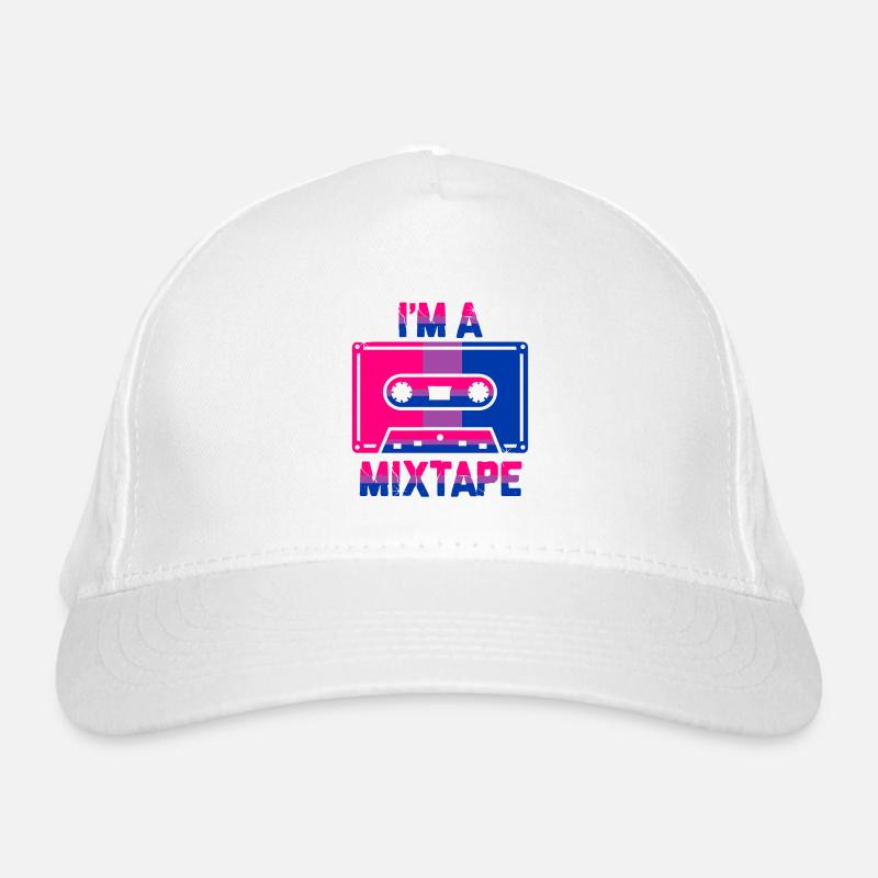 I'm A Mixtape Bisexuality Bisexuality Bisexual Organic Baseball Cap