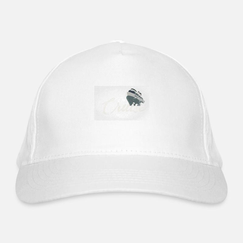 Bateau de croisière en mode croisière Casquette classique bio