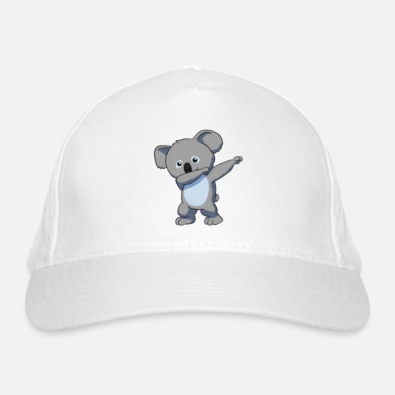 Koala Koalabär - Bio-Baseballkappe - Weiß
