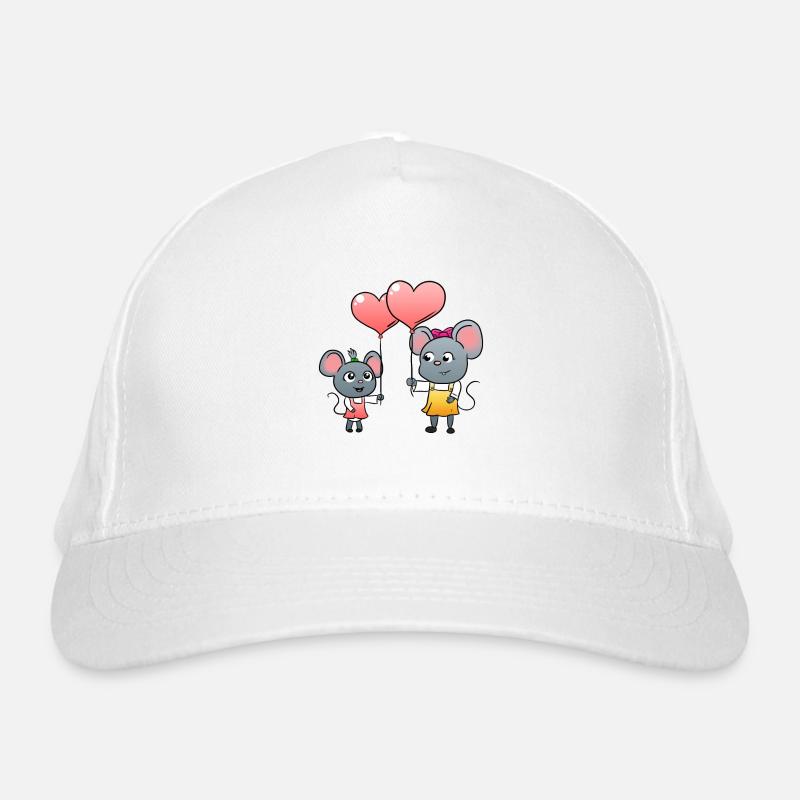 mice Organic Baseball Cap