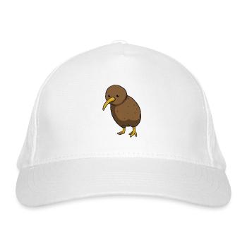 Oiseau kiwi - Casquette classique bio - blanc - Devant